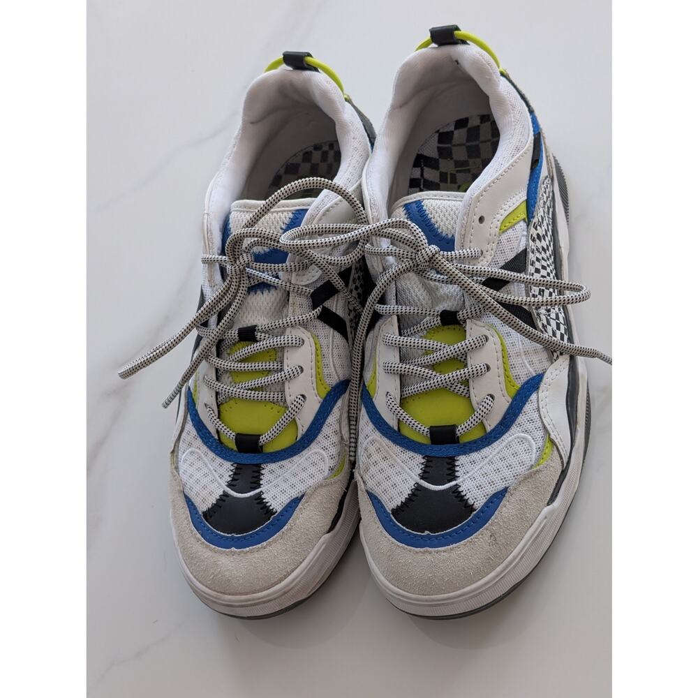 Rare Vans Varix WC "Distort Check" Chunky Sneakers - Men 8.5 / Women 10 - Picture 2 of 9